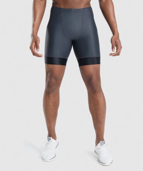 Gymshark Apex Multi Férfi Rövidnadrág Sötétszürke | HU-B-280