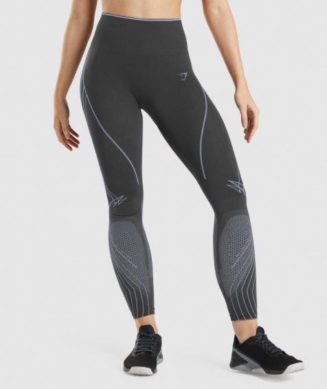 Gymshark Apex Seamless High Rise Női Leggings Fekete | HU-W-850