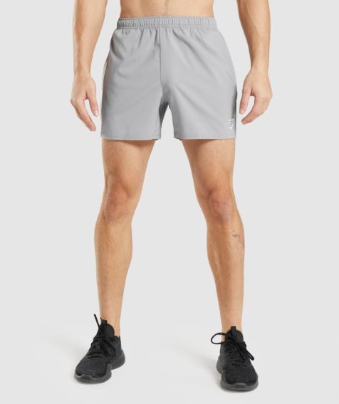 Gymshark Arrival 5" Férfi Rövidnadrág Szürke | HU-G-067