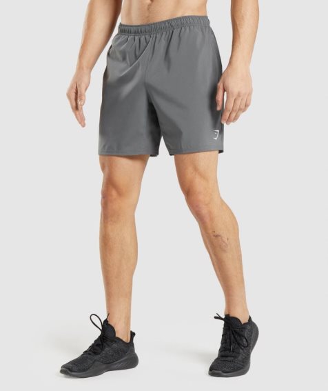 Gymshark Arrival Férfi Rövidnadrág Szürke | HU-P-432