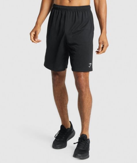 Gymshark Arrival Kötött Férfi Rövidnadrág Fekete | HU-P-831