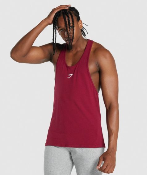 Gymshark Critical 2.0 Stringer Férfi Ujjatlan Póló Fukszia | HU-D-601