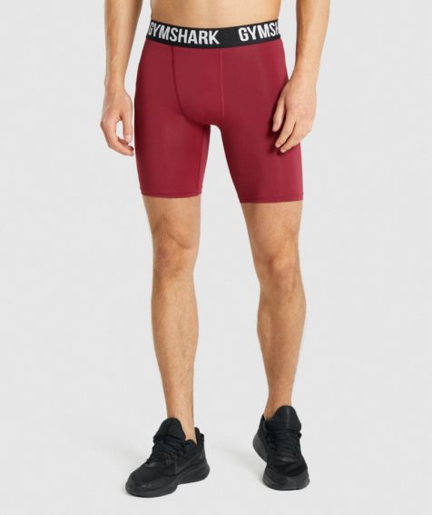 Gymshark Element Baselayer Férfi Rövidnadrág Fukszia | HU-S-381
