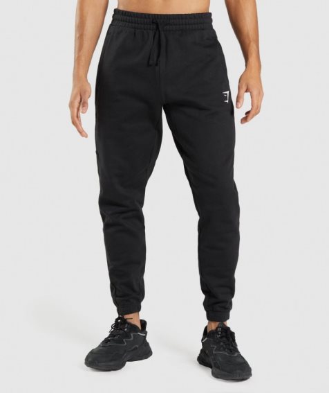 Gymshark Essential Férfi Jogger Nadrág Fekete | HU-O-843