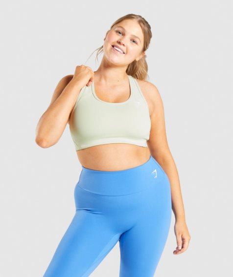 Gymshark Essential Racer Back Női Sportmelltartó Menta | HU-Q-532