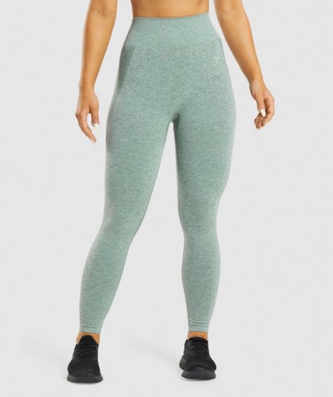 Gymshark Flex High Waisted Női Leggings Világos Zöld | HU-H-940