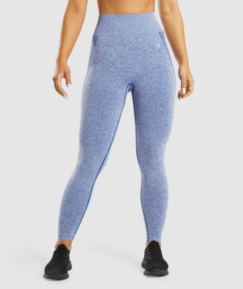 Gymshark Flex High Waisted Női Leggings Kék | HU-L-653