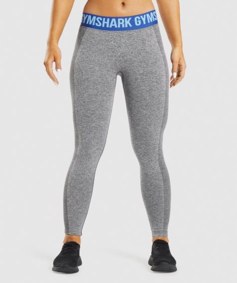 Gymshark Flex Low Rise Női Leggings Szürke | HU-B-961