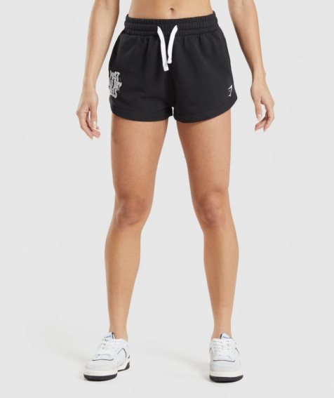Gymshark Leg Day Női Rövidnadrág Fekete | HU-H-612