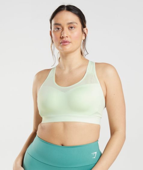 Gymshark Open Back Női Sportmelltartó Menta | HU-L-968