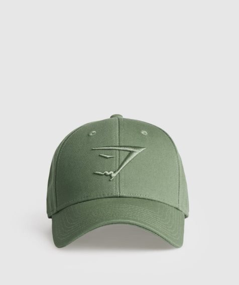 Gymshark Sharkhead Sapkák Zöld | HU-V-196