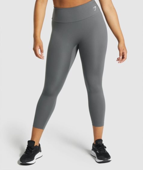 Gymshark Torna 7/8 Női Leggings Szürke | HU-A-197