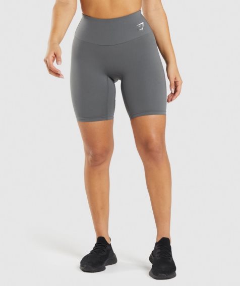 Gymshark Torna Cycling Női Rövidnadrág Szürke | HU-T-493