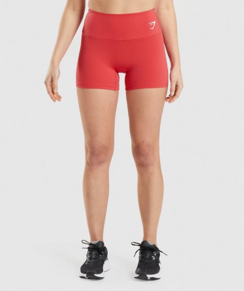 Gymshark Torna Női Rövidnadrág Piros | HU-H-069