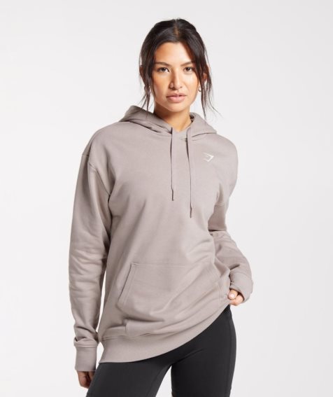 Gymshark Torna Oversized Női Kapucnis Pulóver Szürke | HU-R-865