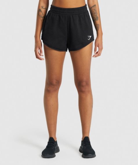 Gymshark Torna Sweat Női Rövidnadrág Fekete | HU-R-638