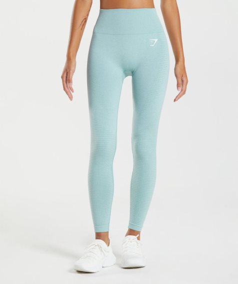 Gymshark Vital Seamless 2.0 Női Leggings Világos Kék | HU-R-315