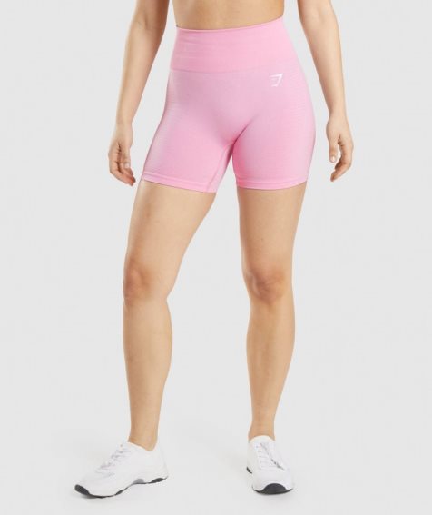 Gymshark Vital Seamless 2.0 Női Rövidnadrág Rózsaszín | HU-T-861