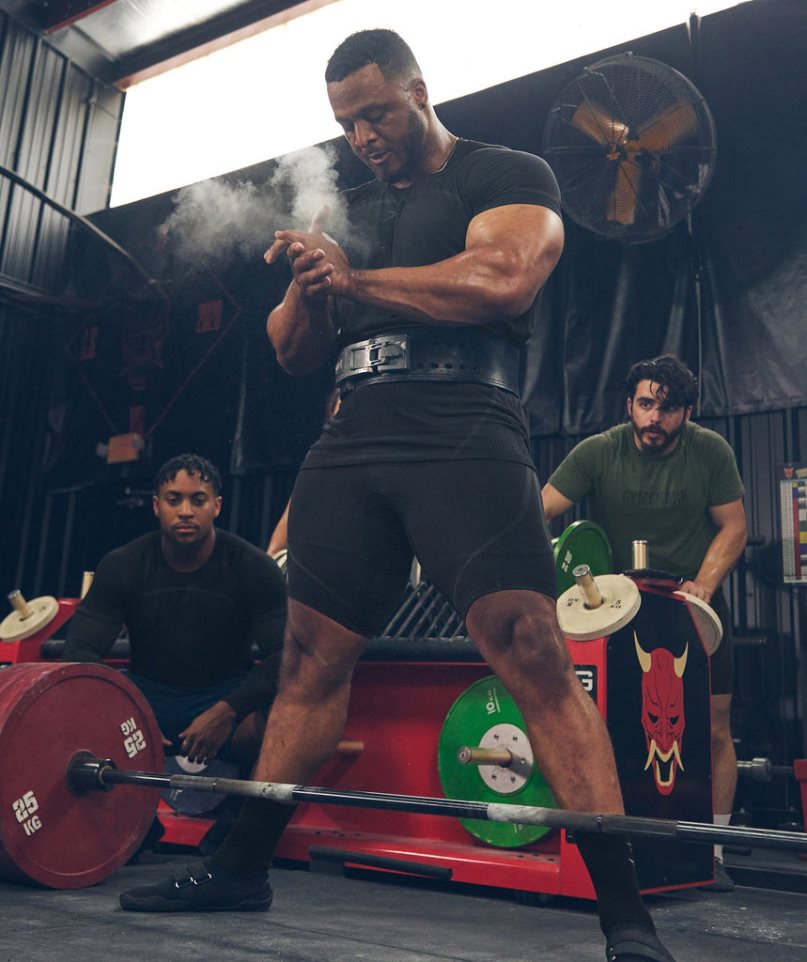Gymshark 315 Seamless 1/2 Férfi Rövidnadrág Fekete | HU-A-520