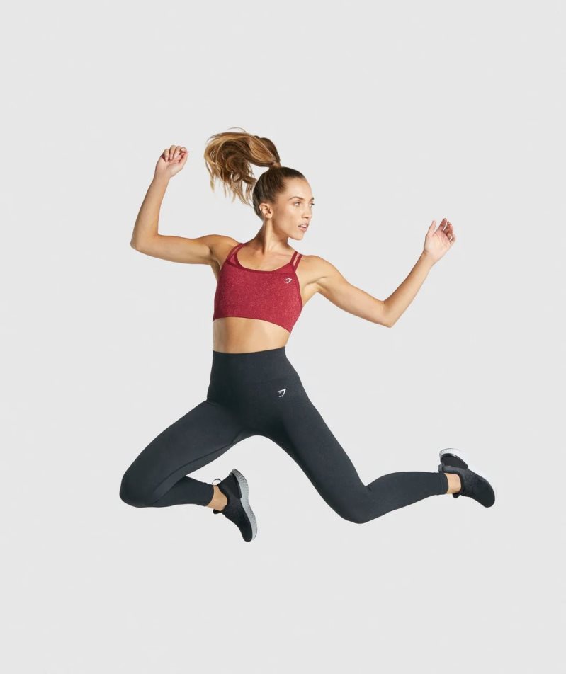Gymshark Adapt Fleck Seamless Női Leggings Fekete | HU-M-638