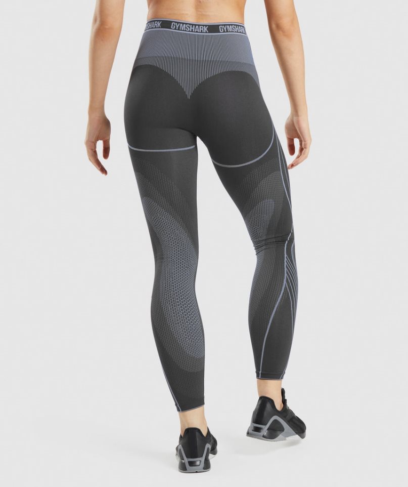 Gymshark Apex Seamless High Rise Női Leggings Fekete | HU-W-850