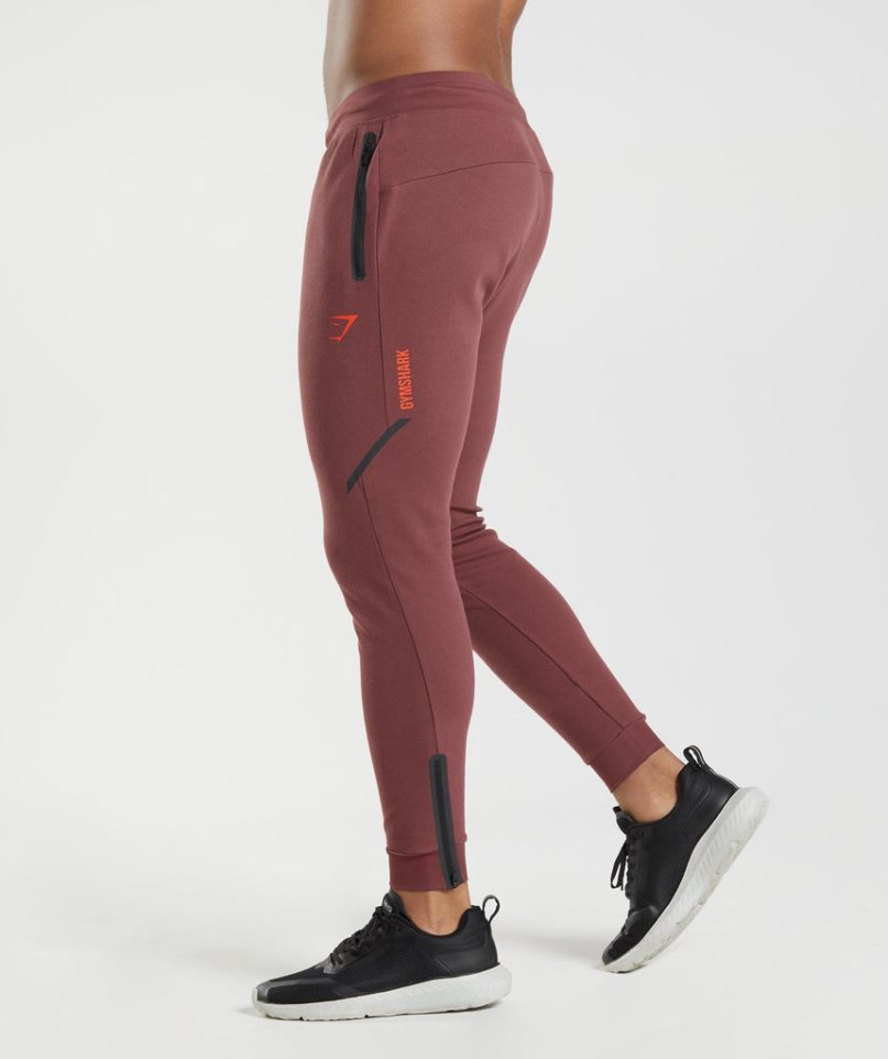 Gymshark Apex Technical Férfi Jogger Nadrág Barna | HU-Y-235