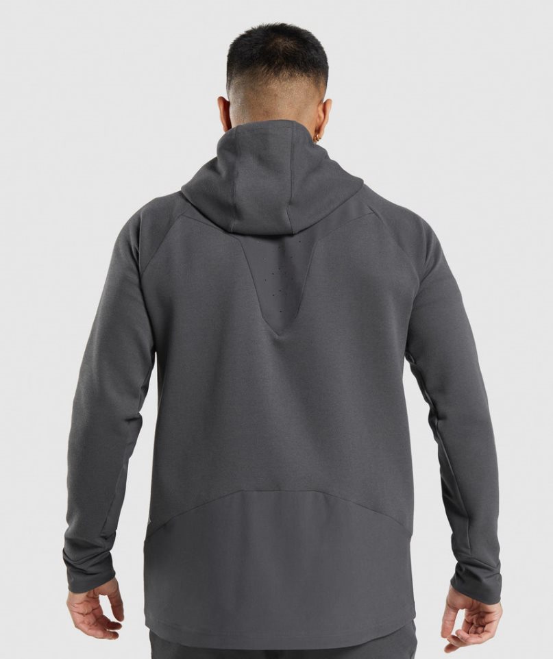 Gymshark Apex Technical Férfi Kabát Sötétszürke | HU-X-583