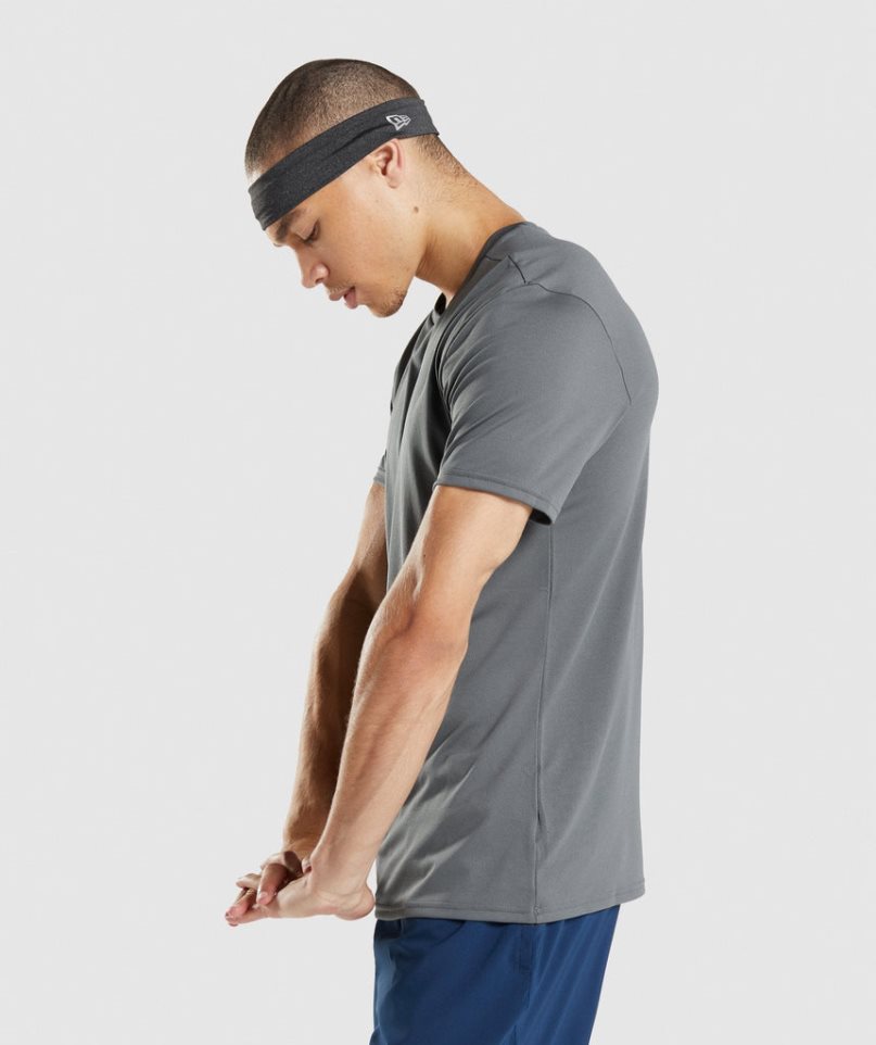 Gymshark Arrival Férfi Póló Szürke | HU-C-791