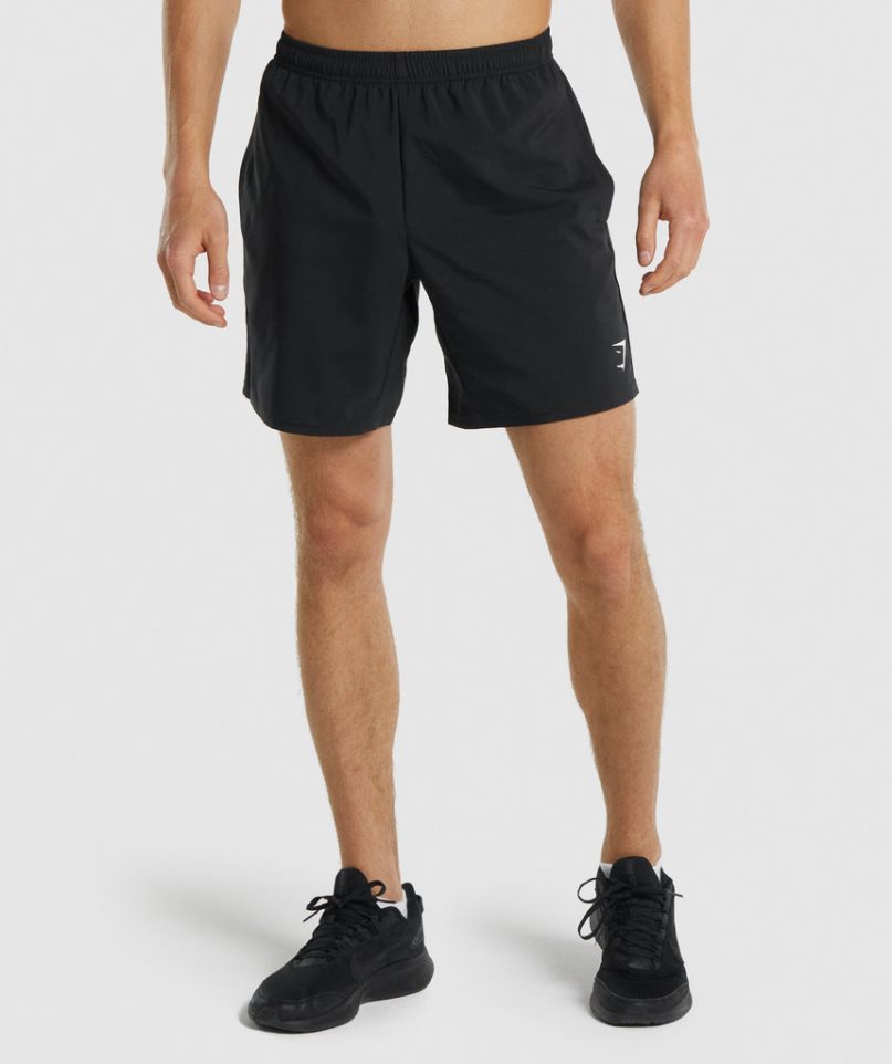 Gymshark Arrival Férfi Rövidnadrág Fekete | HU-D-541