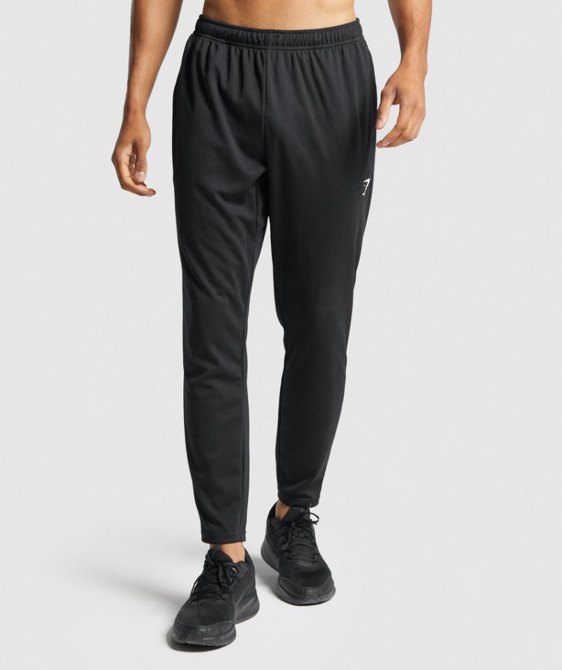 Gymshark Arrival Knit Férfi Jogger Nadrág Fekete | HU-D-936