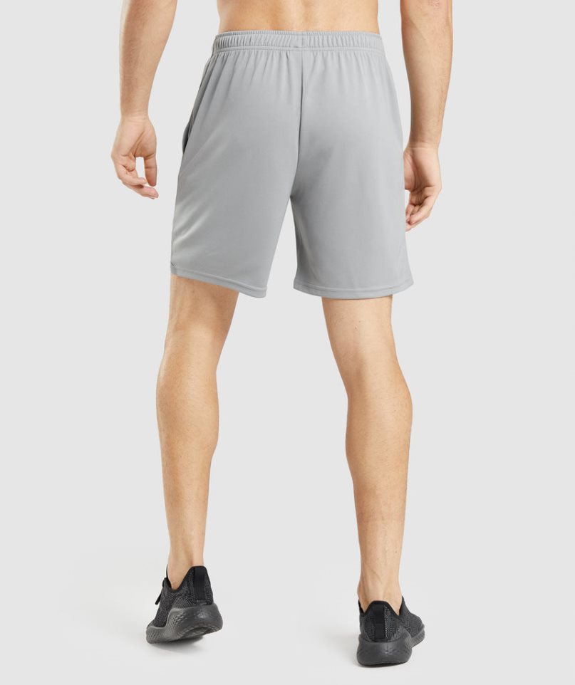 Gymshark Arrival Kötött Férfi Rövidnadrág Szürke | HU-J-916