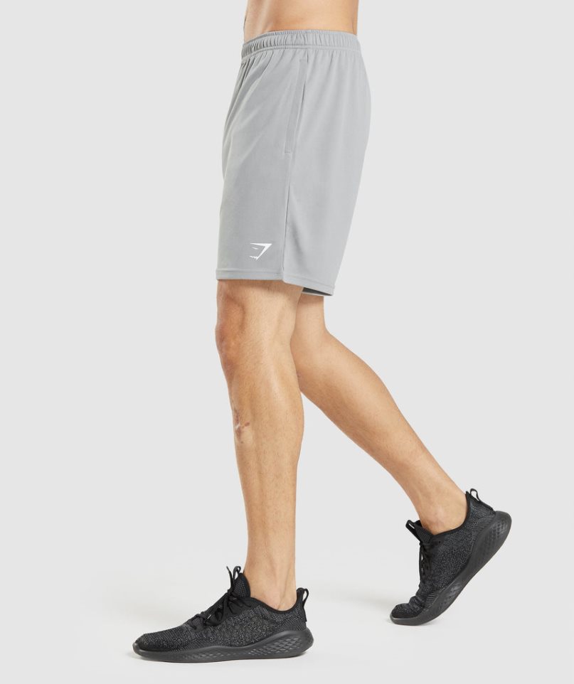 Gymshark Arrival Kötött Férfi Rövidnadrág Szürke | HU-J-916