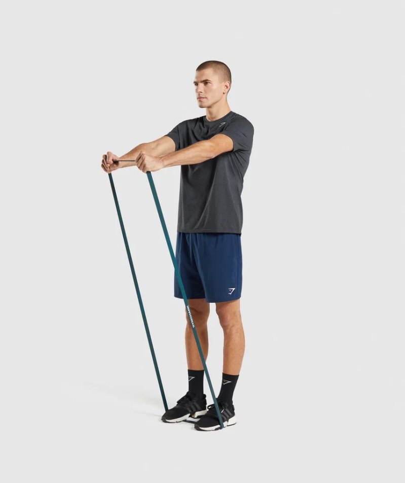 Gymshark Arrival Seamless Férfi Póló Fekete | HU-G-179
