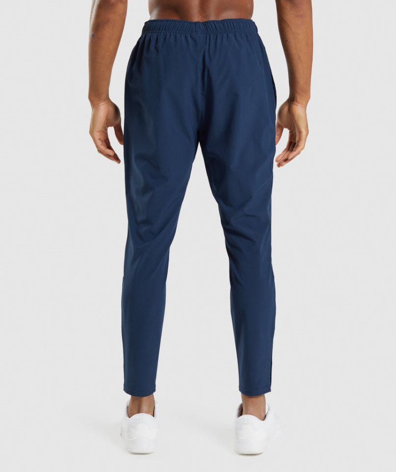 Gymshark Arrival Woven Férfi Jogger Nadrág Sötétkék | HU-P-482