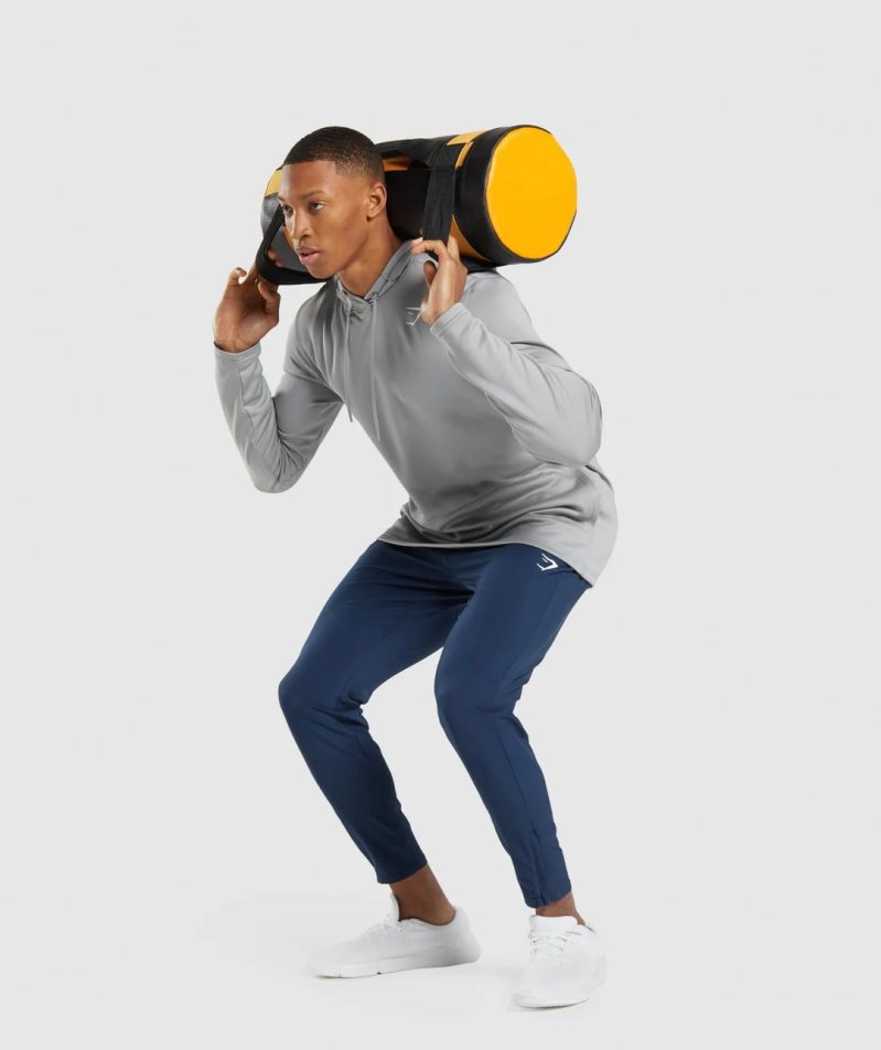Gymshark Arrival Woven Férfi Jogger Nadrág Sötétkék | HU-P-482
