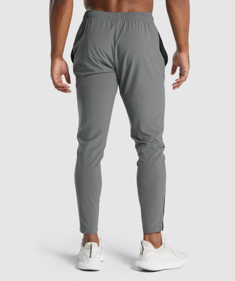 Gymshark Arrival Woven Férfi Jogger Nadrág Szürke | HU-R-195