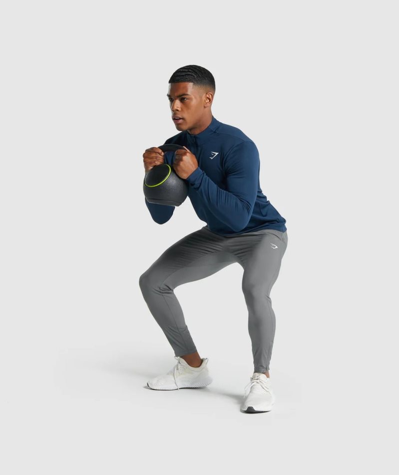 Gymshark Arrival Woven Férfi Jogger Nadrág Szürke | HU-R-195