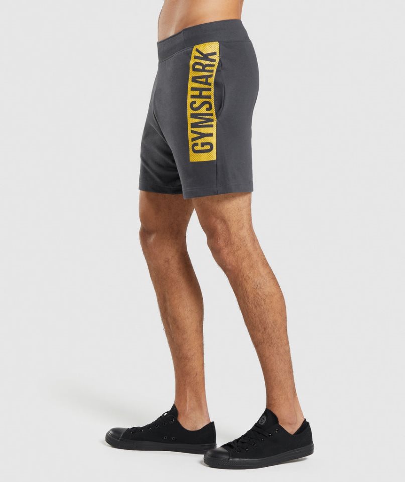 Gymshark Bold Férfi Rövidnadrág Fekete | HU-G-054