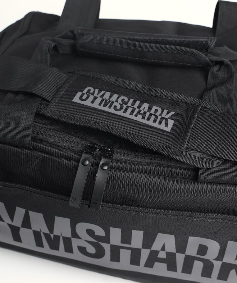 Gymshark Bold Gym Sporttáska Fekete | HU-F-396