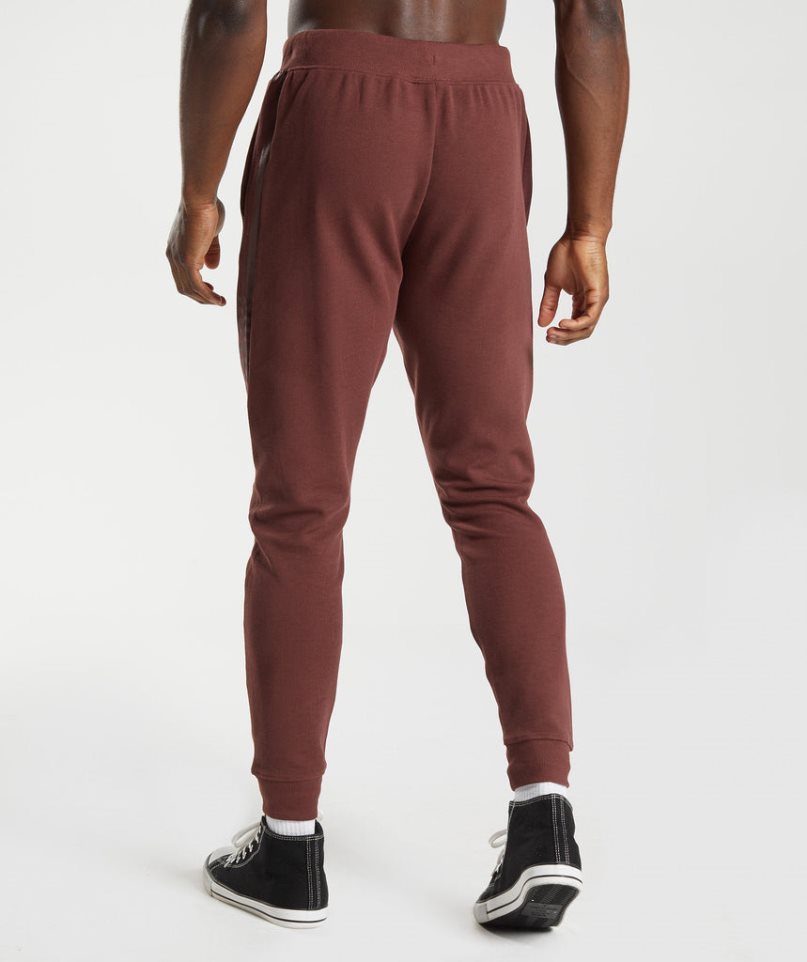 Gymshark Bold React Férfi Jogger Nadrág Barna | HU-N-172