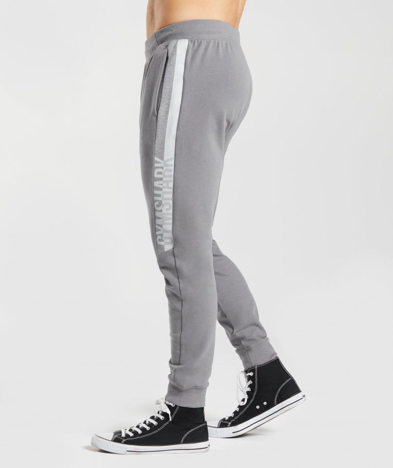 Gymshark Bold React Férfi Jogger Nadrág Szürke | HU-S-714