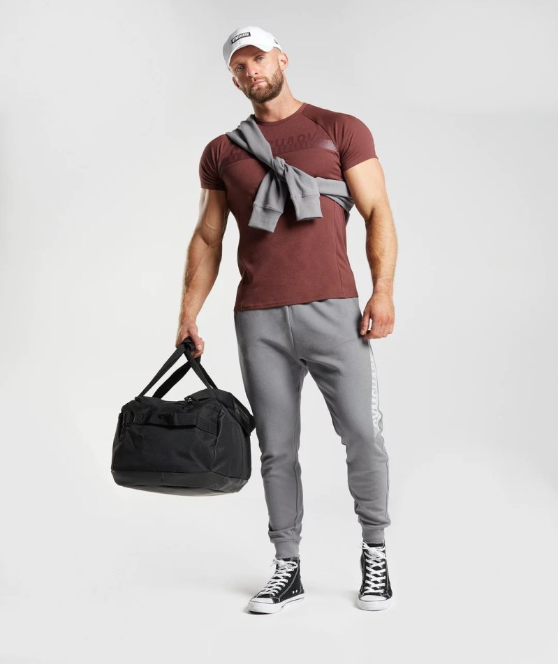 Gymshark Bold React Férfi Jogger Nadrág Szürke | HU-S-714