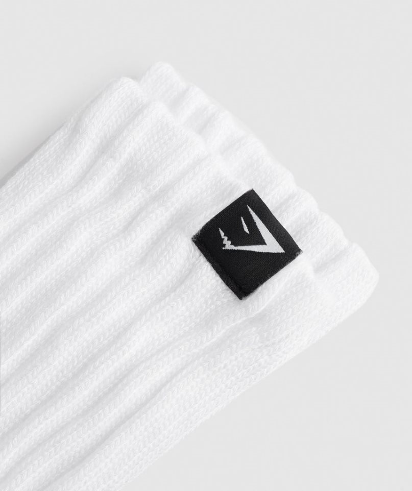 Gymshark Comfy Rest Day Zokni Fehér | HU-I-278
