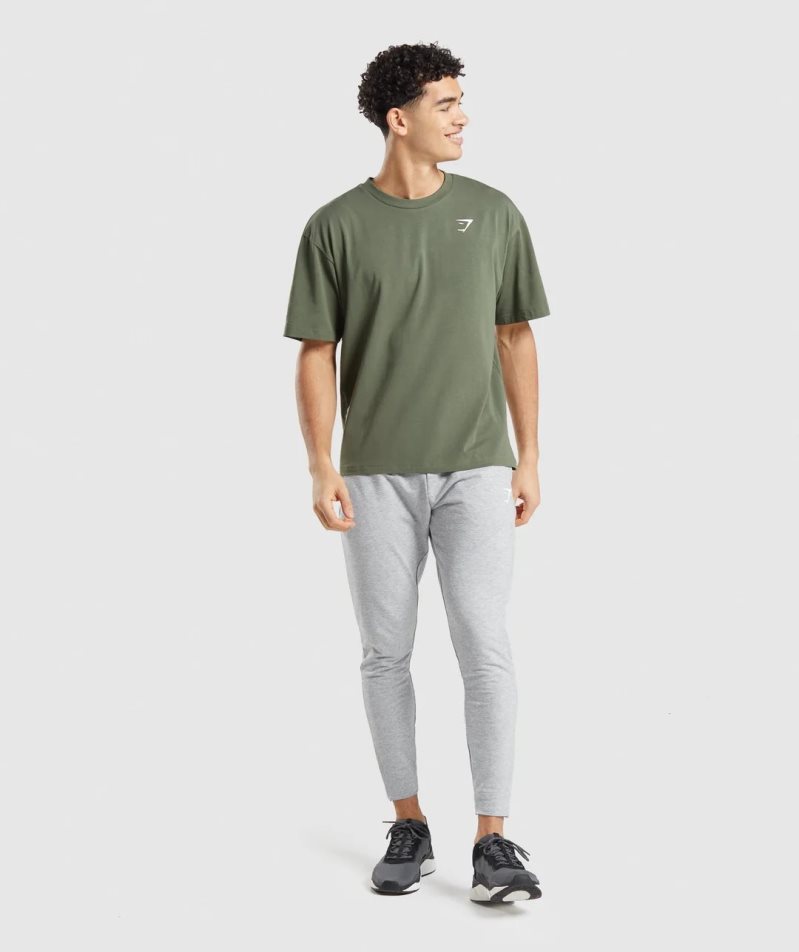 Gymshark Critical 2.0 Férfi Jogger Nadrág Világos Szürke | HU-Y-579