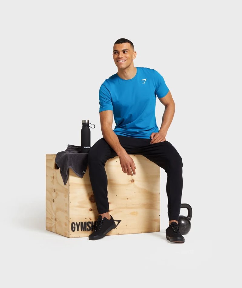 Gymshark Critical Zip Férfi Jogger Nadrág Fekete | HU-R-359