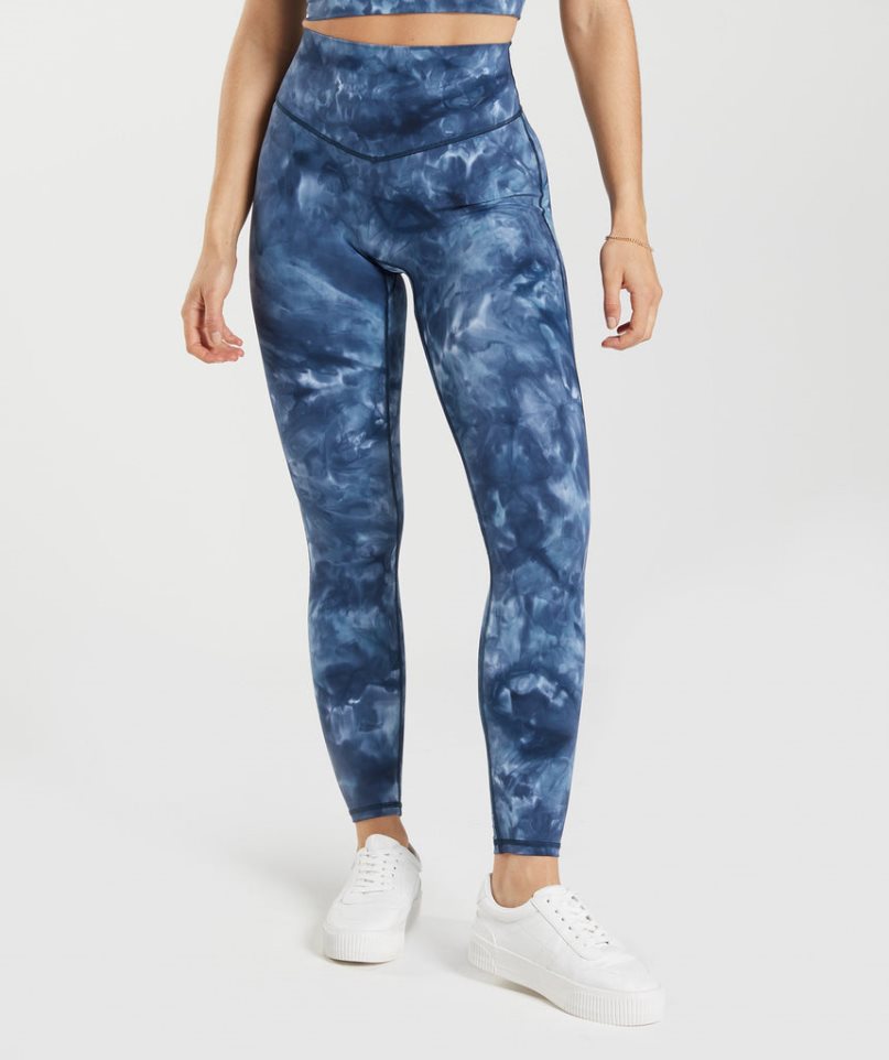 Gymshark Elevate Női Leggings Kék | HU-T-301