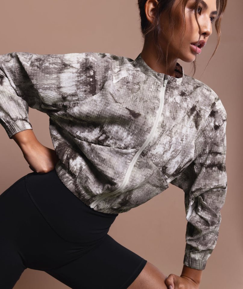 Gymshark Elevate Woven Női Kabát Barna | HU-A-058