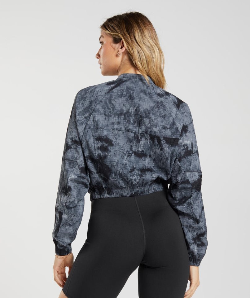 Gymshark Elevate Woven Női Kabát Szürke | HU-J-693