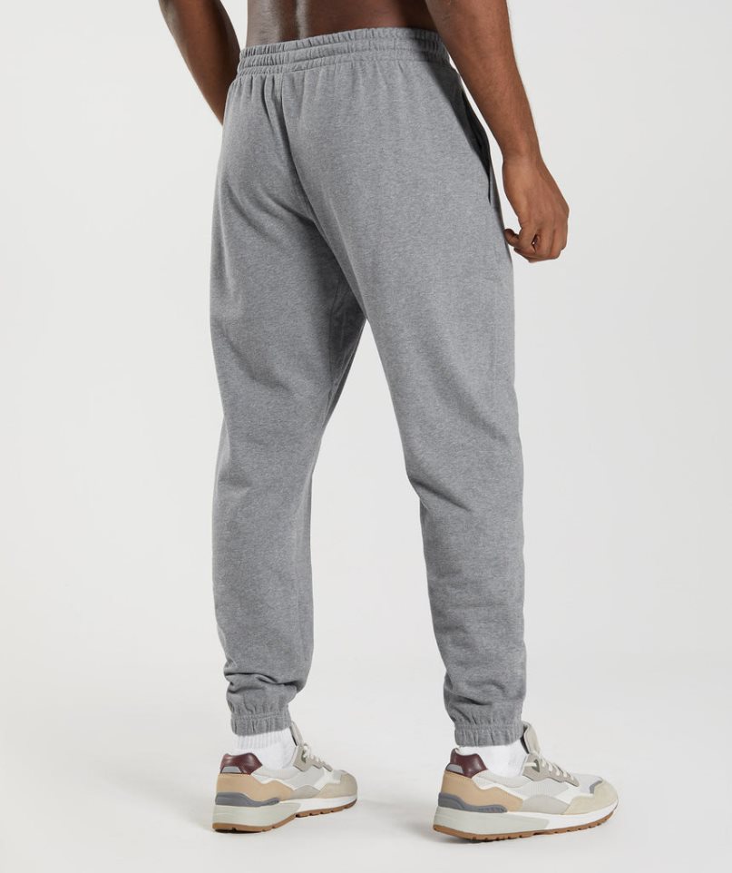 Gymshark Essential Oversized Férfi Jogger Nadrág Szürke | HU-S-243