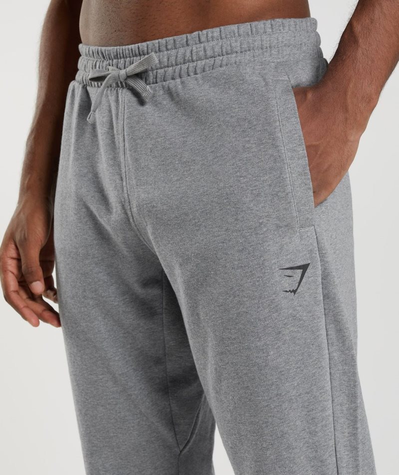 Gymshark Essential Oversized Férfi Jogger Nadrág Szürke | HU-S-243